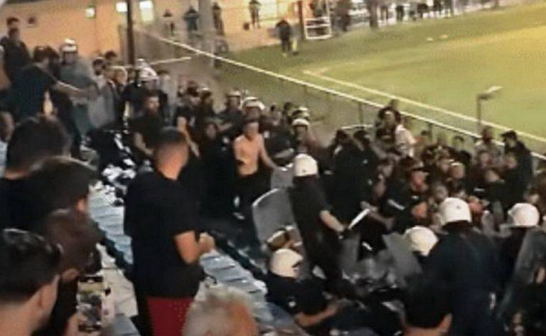 Σοβαρά επεισόδια στην Πάτρα μετά τον τελικό Κυπέλλου Ερασιτεχνών (vid)