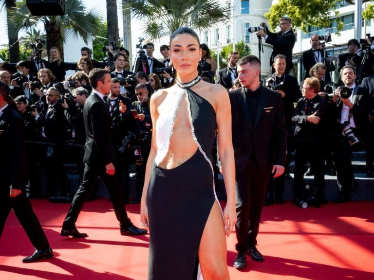 Ήβη Αδάμου: Έλαμψε στις Κάννες με δημιουργία της Σήλιας Κριθαριώτη