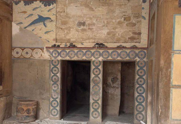 Κρήτη: Κατέρρευσε τοιχογραφία στο ανάκτορο της Κνωσού – Αντιδράσεις για τη συντήρηση του μνημείου