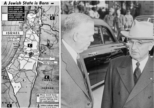 Η επική απάντηση του Μάρσαλ στον Τρούμαν όταν έμαθε ότι αναγνωρίζει το Ισραήλ