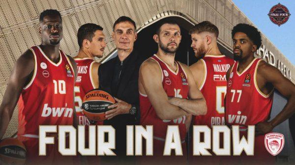 Ολυμπιακός: Οι πέντε που έχουν τέσσερα συνεχόμενα Final Four
