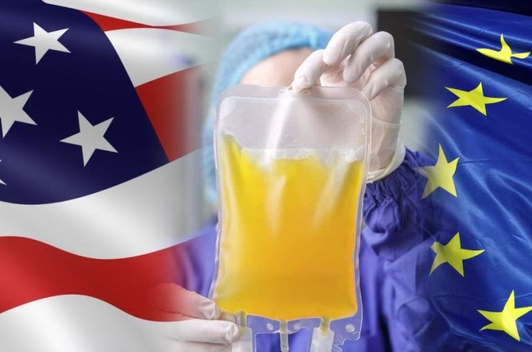 Πλάσμα αίματος – Μια εξάρτηση «ζωής και θανάτου» της Ευρώπης από τις ΗΠΑ