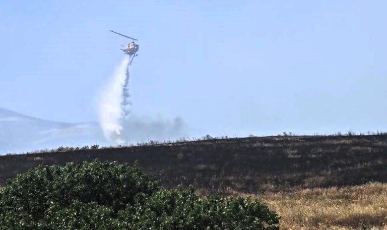 Σε ύφεση η φωτιά στη Ριτσώνα – Χωρίς ενεργό μέτωπο
