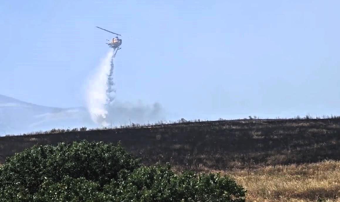 Σε ύφεση η φωτιά στη Ριτσώνα – Χωρίς ενεργό μέτωπο