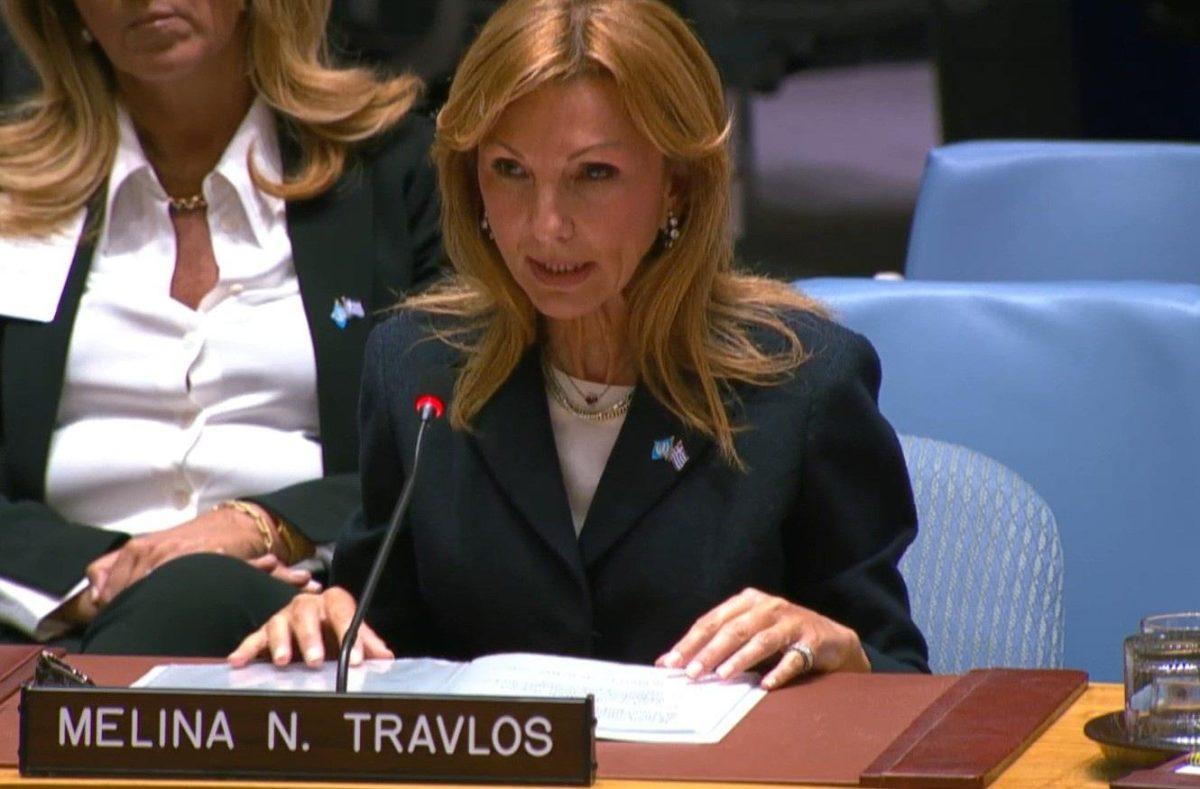 Ιστορική ομιλία της προέδρου της Ένωσης Ελλήνων Εφοπλιστών Μελίνας Τραυλού στον ΟΗΕ