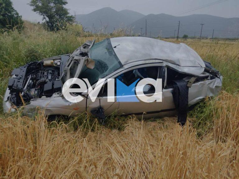 Αυτοκίνητο έπεσε στα χωράφια με μοιραία κατάληξη – Νεκρός 62χρονος στην Εύβοια
