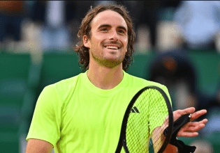 Ετσεβέρι – Τσιτσιπάς 0-3: Άνετος, ωραίος και στον δεύτερο γύρο του Ρολάν Γκαρός