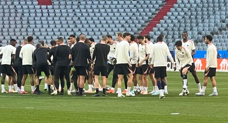 To in στην Allianz Arena για τον τελικό του Champions League (pics+vids)
