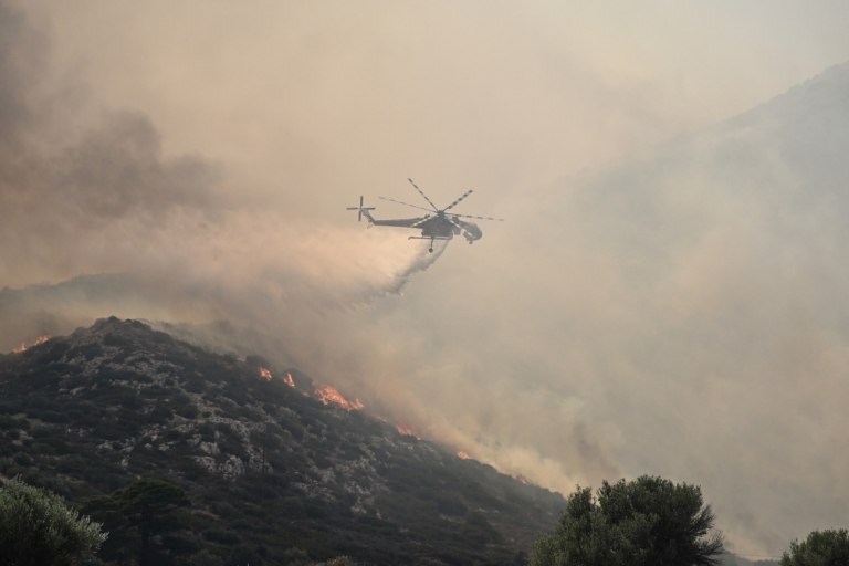 Πυρκαγιά: Ο χάρτης πρόβλεψης κινδύνου σήμερα 27 Ιουνίου