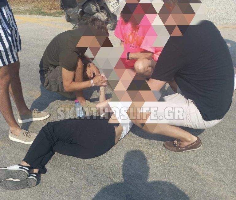 Γυναίκα παρασύρθηκε από τα ισχυρά ρεύματα τουρμπίνας αεροσκάφους στη Σκιάθο