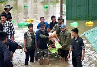 Τουλάχιστον 34 νεκροί από τις φονικές πλημμύρες στην Ινδία