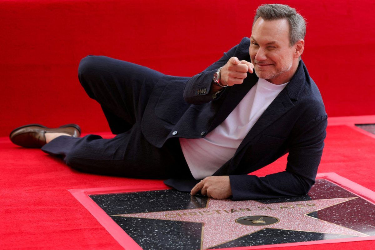 Κρίστιαν Σλέιτερ: Απέκτησε αστέρι στη Λεωφόρο της Δόξας στο Χόλυγουντ