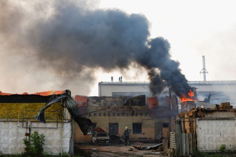 Ζελένσκι: Η Ρωσία εξαπέλυσε μια από τις μεγαλύτερες επιθέσεις της στο Κίεβο τη νύχτα που πέρασε