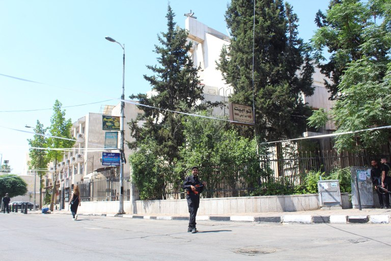 Επίθεση αυτοκτονίας στην ορθόδοξη εκκλησία της Δαμασκού – Μικρή τζιχαντιστική ομάδα ανέλαβε την ευθύνη