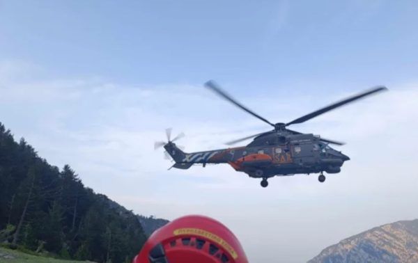 Όλυμπος: Τραυματίστηκε 63χρονος από τις ΗΠΑ – Μεταφέρθηκε με ελικόπτερο σε νοσοκομείο