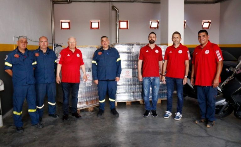 ΠΑΕ Ολυμπιακός: Στηρίζει έμπρακτα το Πυροσβεστικό Σώμα (vid)