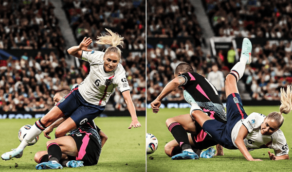 Δεν καταλαβαίνει από φιλικά ο Μπονούτσι: Πήρε φόρα και έκανε τάκλιν στην Στεφ Χόουτον (pic, vid)