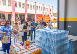 Στήριξη του Δήμου Πειραιά σε πυροσβέστες και εθελοντές