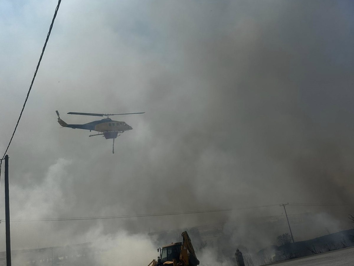 Θεσσαλονίκη: Φωτιά στον Πεντάλοφο – Στη μάχη κατάσβεσης και ελικόπτερο