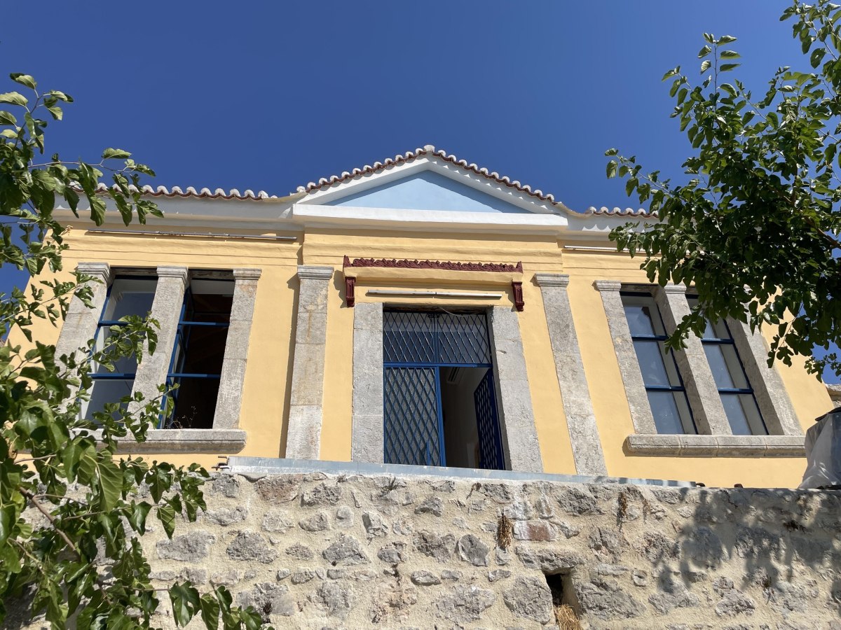 Ολοκληρώνεται ο νέος πολιτιστικός πολυχώρος στον Άγιο Γεώργιο Δελφών