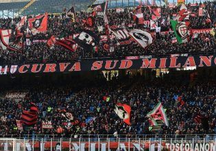 Η Curva Sud της Μίλαν τρολάρει τους οπαδούς της Ίντερ: «Καλωσορίσατε ξανά, Πρωταθλητές Ευρώπης» (pic)