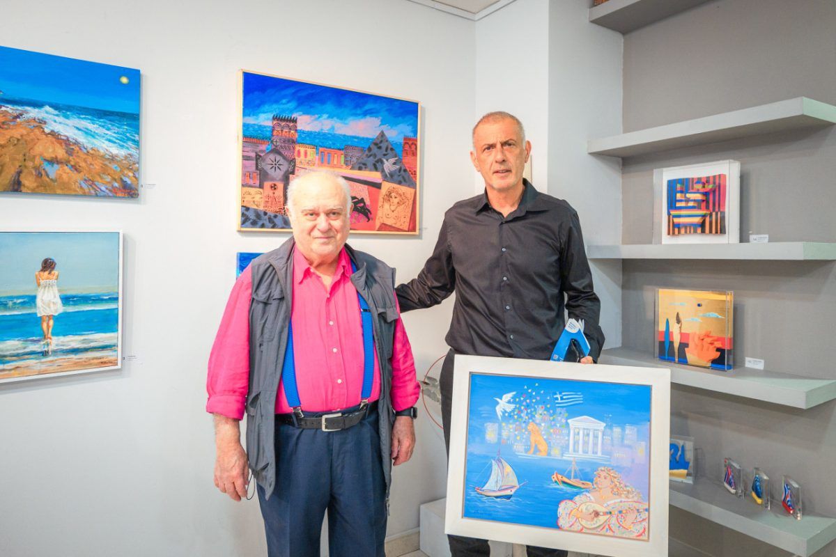 Ο Δήμαρχος Πειραιά Γιάννης Μώραλης εγκαινίασε την ομαδική έκθεση «Θάλασσα-Θεραπαινίς Ονείρων»