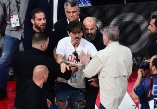 Ένταση στο ΣΕΦ με Γιαννακόπουλο: Τον απέβαλαν οι διαιτητές – Έφυγε πριν το τζάμπολ