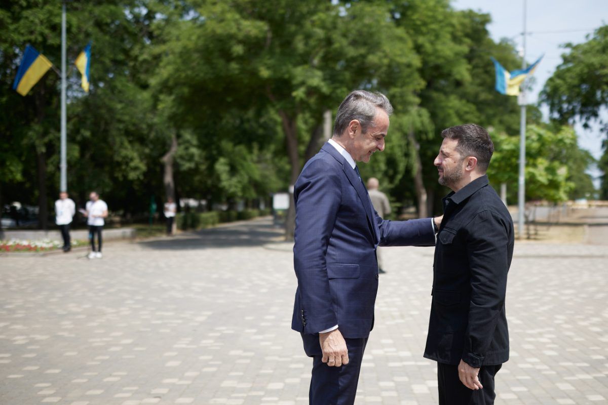 Μητσοτάκης: Η Ελλάδα θα συνεχίζει να στηρίζει την Ουκρανία – Θα οραματιζόμουν σύνδεση Οδησσού – Αλεξανδρούπολης
