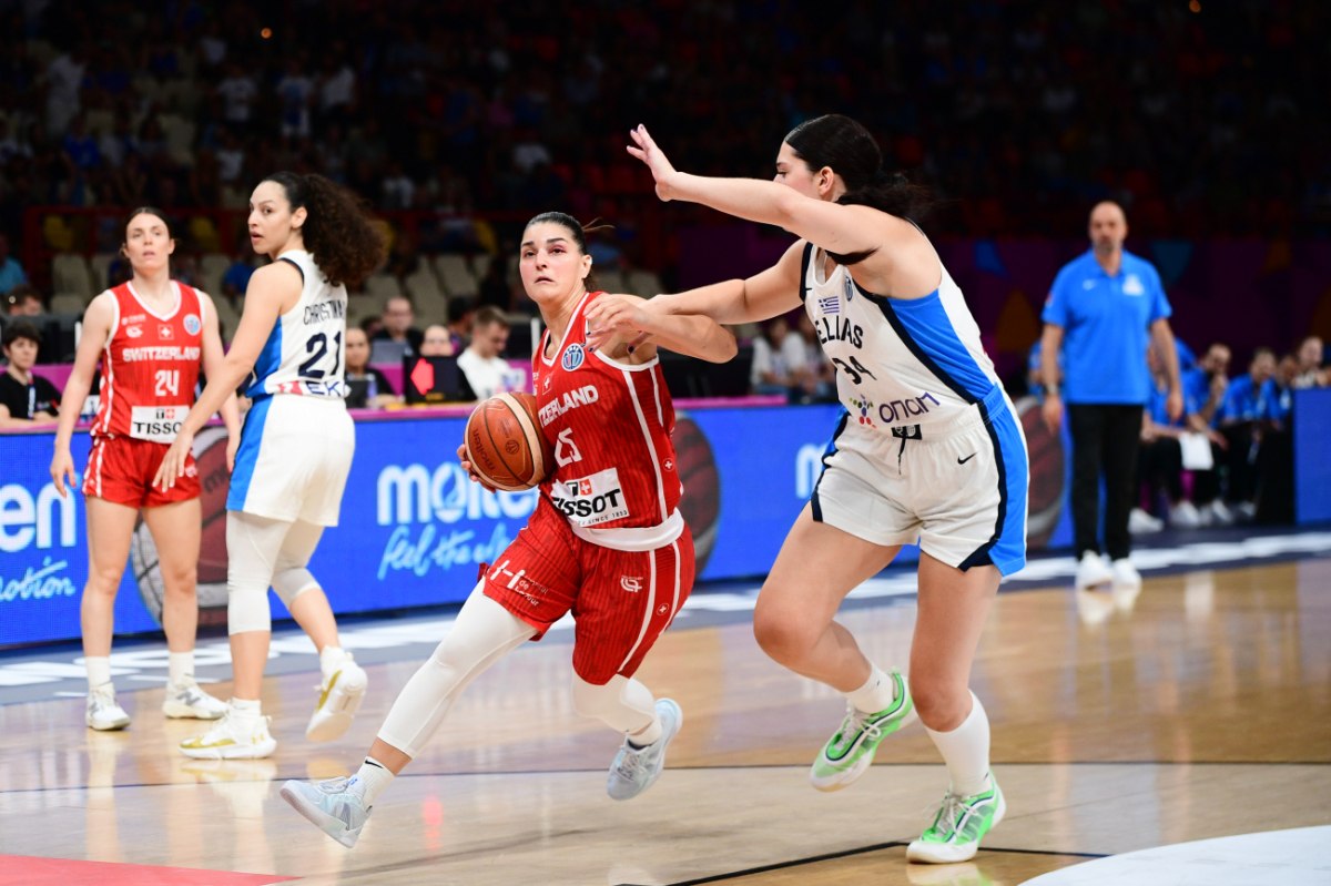 LIVE η πρεμιέρα του Ευρωμπάσκετ Γυναικών: Ελλάδα – Ελβετία