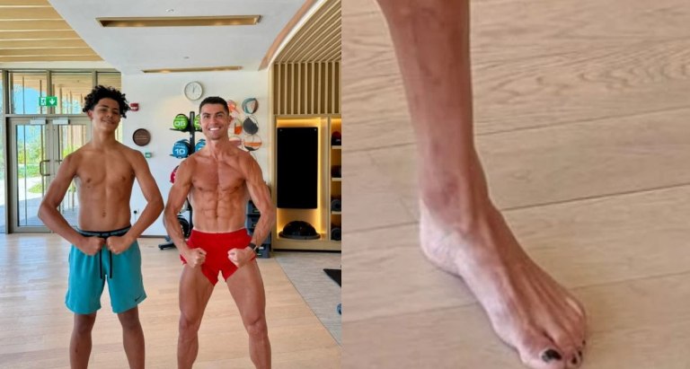 Γιατί ο Κριστιάνο Ρονάλντο είχε βαμμένο νύχι σε φωτογραφία που ανέβασε με τον γιο του… (pic)