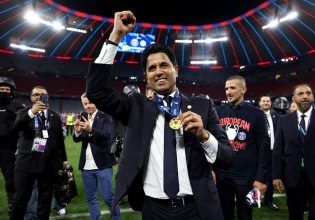 Αγκαλιά με το τρόπαιο του Champions League ο Αλ Κελαϊφί (vid)