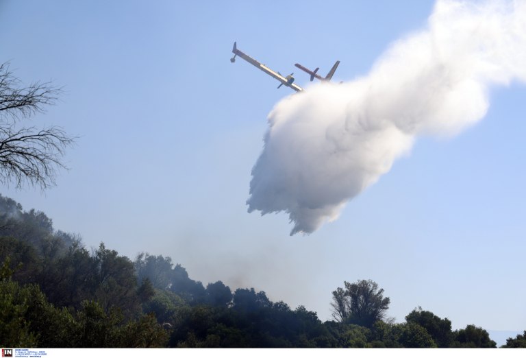 Τρίτη ημέρα αγωνίας στη Χίο – Μάχη με τις φλόγες σε δύο μέτωπα