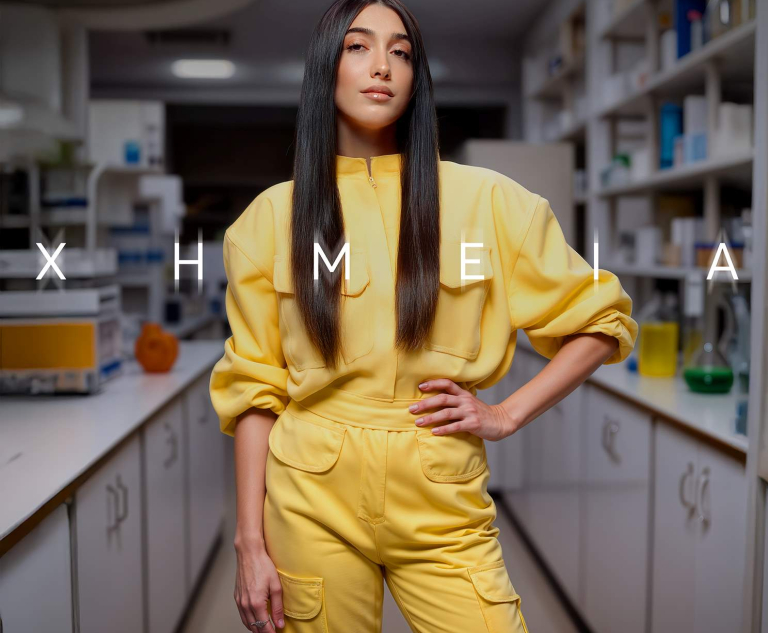 Η Κατερίνα μπαίνει στο εργαστήριο και κάνει μαθήματα «Χημείας»