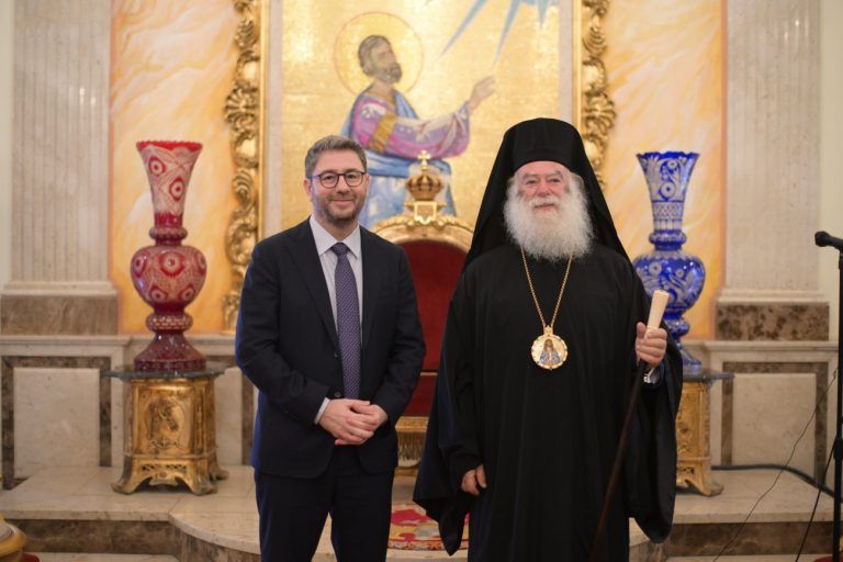 Ανδρουλάκης: Θα είμαστε πάντα στο πλευρό σας στηρίζοντας το σπουδαίο έργο του Πατριαρχείου Αλεξανδρείας