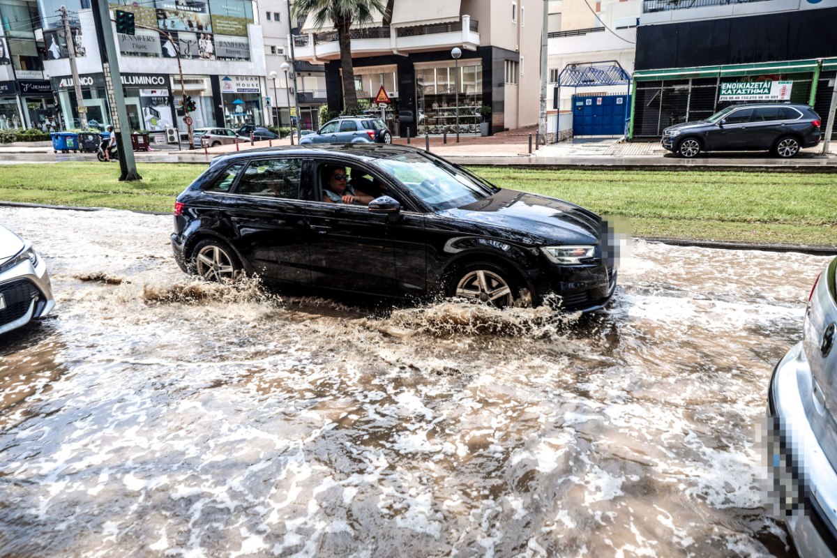 Xάος προκάλεσε η κακοκαιρία – Πού σημειώθηκαν οι ισχυρότερες βροχοπτώσεις