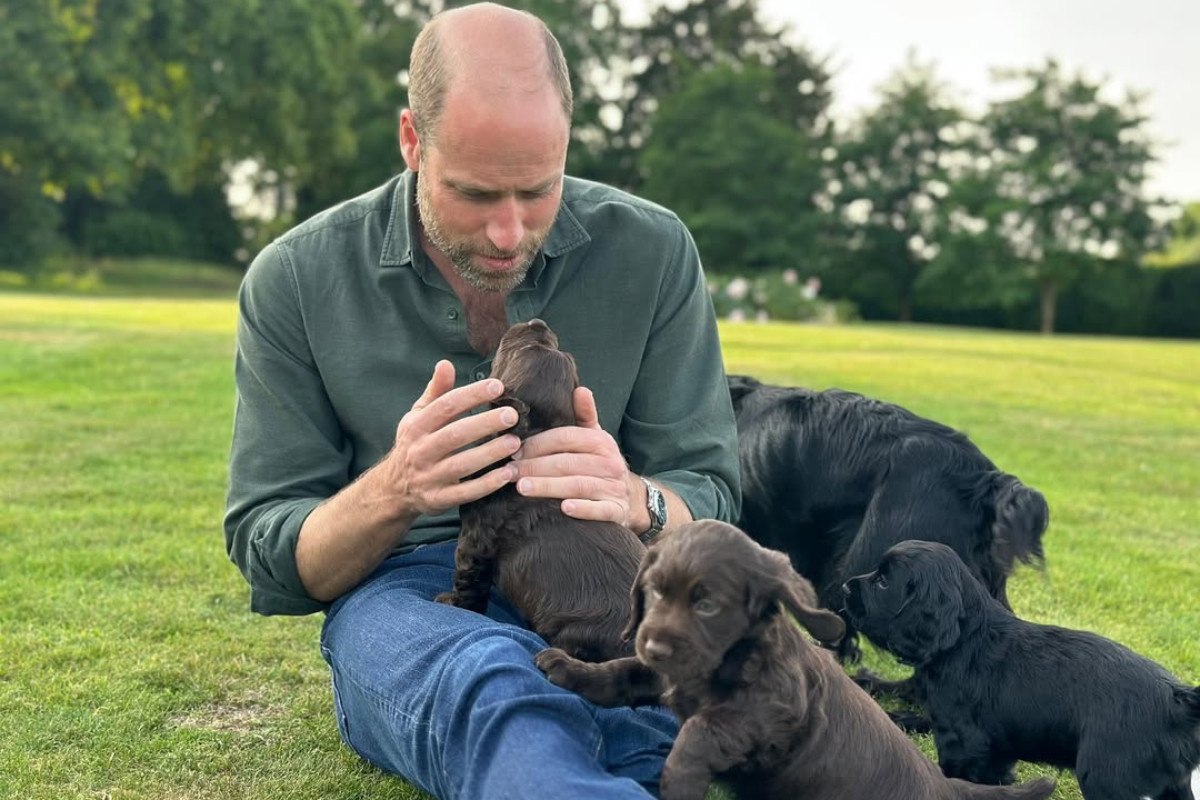 Χρόνια Πολλά από τα κουτάβια: Η Κέιτ Μίντλετον εύχεται στον πρίγκιπα Γουίλιαμ για τα 43α γενέθλια του 