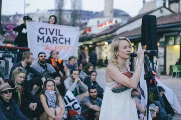 Το march for Aleppo: Η πρώτη φλόγα που άναψε το March for Gaza