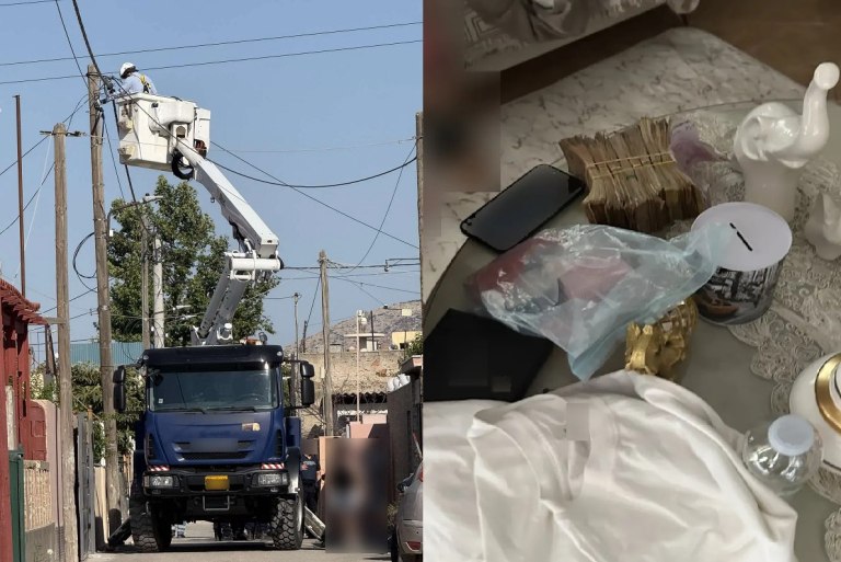 Αστυνομική επιχείρηση σε οικισμό στις Αχαρνές για την παραβατικότητα – 40 ρευματοκλοπές και 10 συλλήψεις