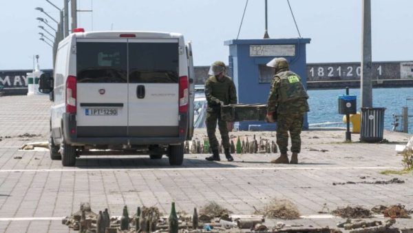 Καλαμάτα: Εξουδετερώθηκε η οβίδα που βρέθηκε στο λιμάνι