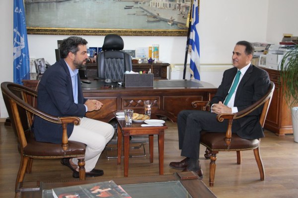 Στο Δημαρχείο Χανίων ο Πρέσβης του Κατάρ Άλι Αλ Μανσούρι