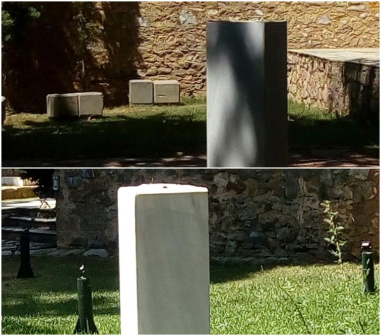 Ασέβεια: Έκλεψαν τα ορειχάλκινα αγάλματα του Βελουχιώτη και του Σαράφη από το Μπλόκο της Κοκκινιάς