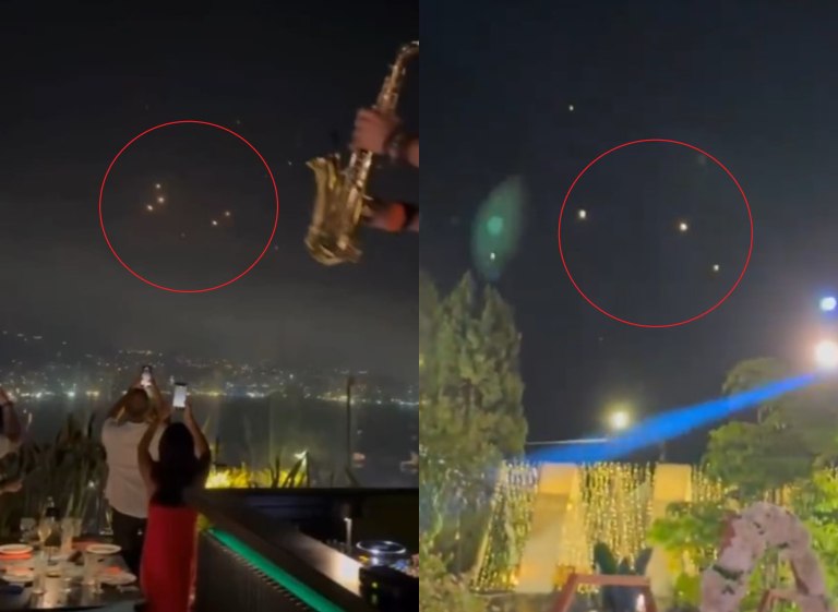 Δείπνο με θέα τους… ιρανικούς πυραύλους στον Λίβανο