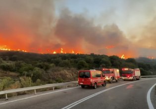 Ναύπακτος: Σε ύφεση η φωτιά στον Άνω Πλατανίτη – Εκκενώθηκαν οικισμοί