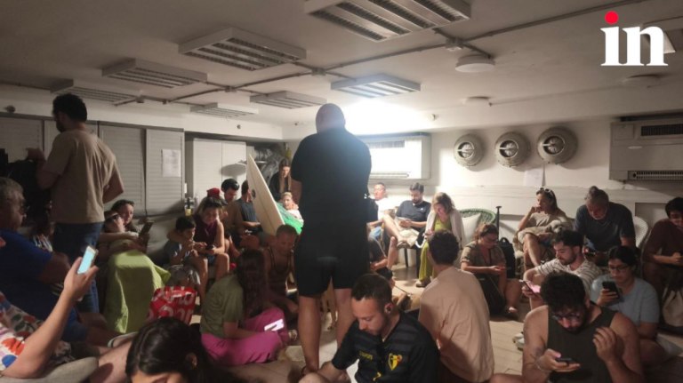 Ισραήλ: Εικόνες του in από τα καταφύγια στο Τελ Αβίβ μετά την ενδεχόμενη πυραυλική επίθεση