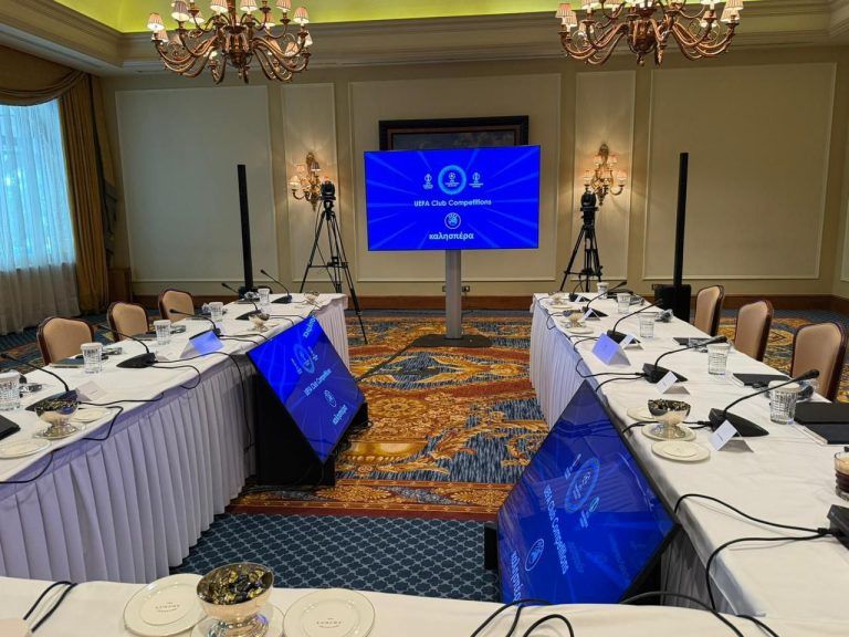 Βίντεο από τη συνάντηση της UEFA με την ΕΠΟ και τους Big-5