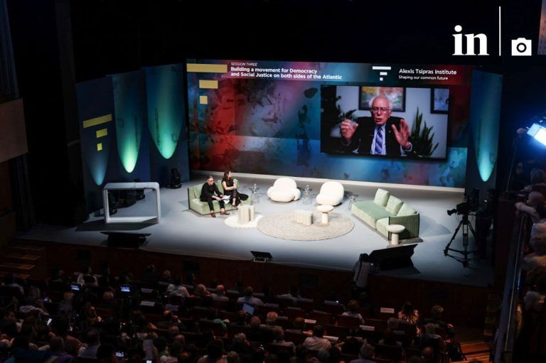 Μπέρνι Σάντερς: Να δημιουργήσουμε ένα διεθνές κοινωνικό δημοκρατικό κίνημα