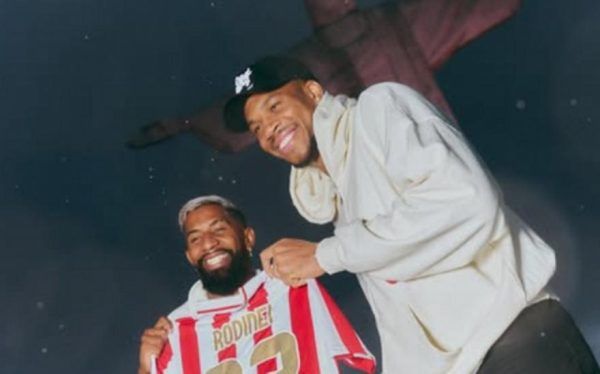 Ο Ροντινέι συναντήθηκε με τους αδερφούς Αντετοκούνμπο στο Ρίο ντε Τζανέιρο (pic)