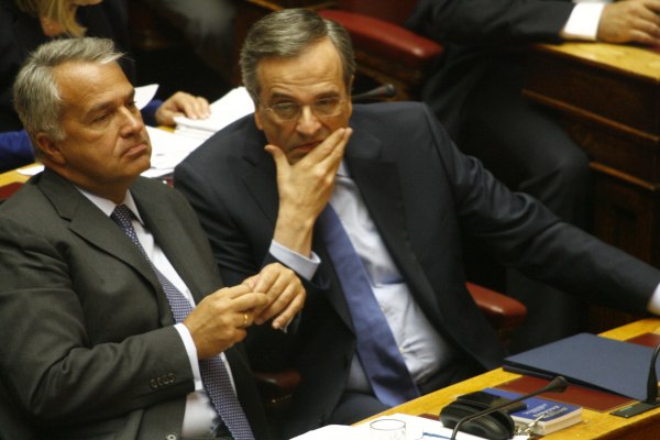 Αντώνης Σαμαράς-Μάκης Βορίδης: Διαψεύδονται οι φήμες συνάντησης