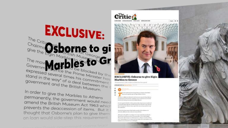 Έκλεισε η συμφωνία: Το Βρετανικό Μουσείο δίνει τα Μάρμαρα του Παρθενώνα στην Αθήνα ως «μόνιμο δάνειο»
