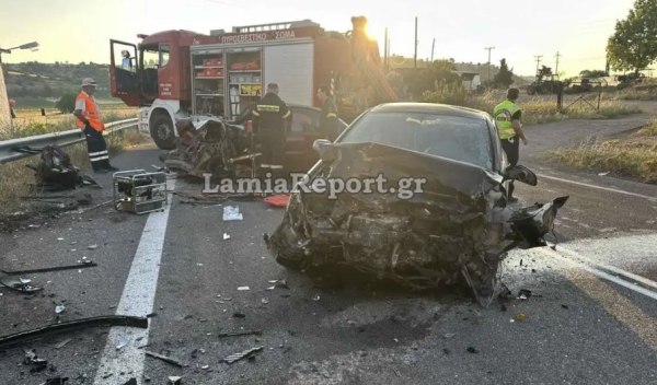Σφοδρό τροχαίο στη Βοιωτία: Νεκρό ζευγάρι σε μετωπική σύγκρουση